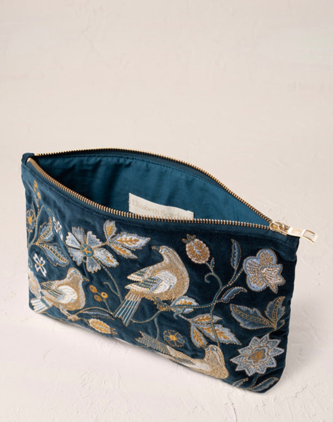 Elizabeth Scarlett- Botanical Birds Everyday Pouch