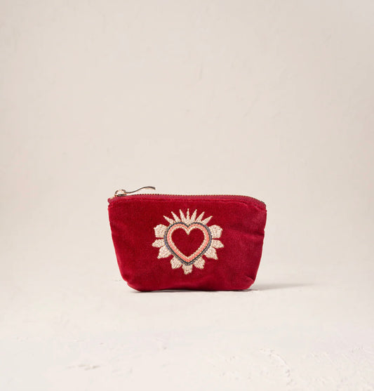 Elizabeth Scarlett- Sacred Heart Coin Purse