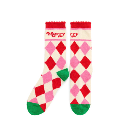 Shiraleah- Merry Argyle Socks- Multi