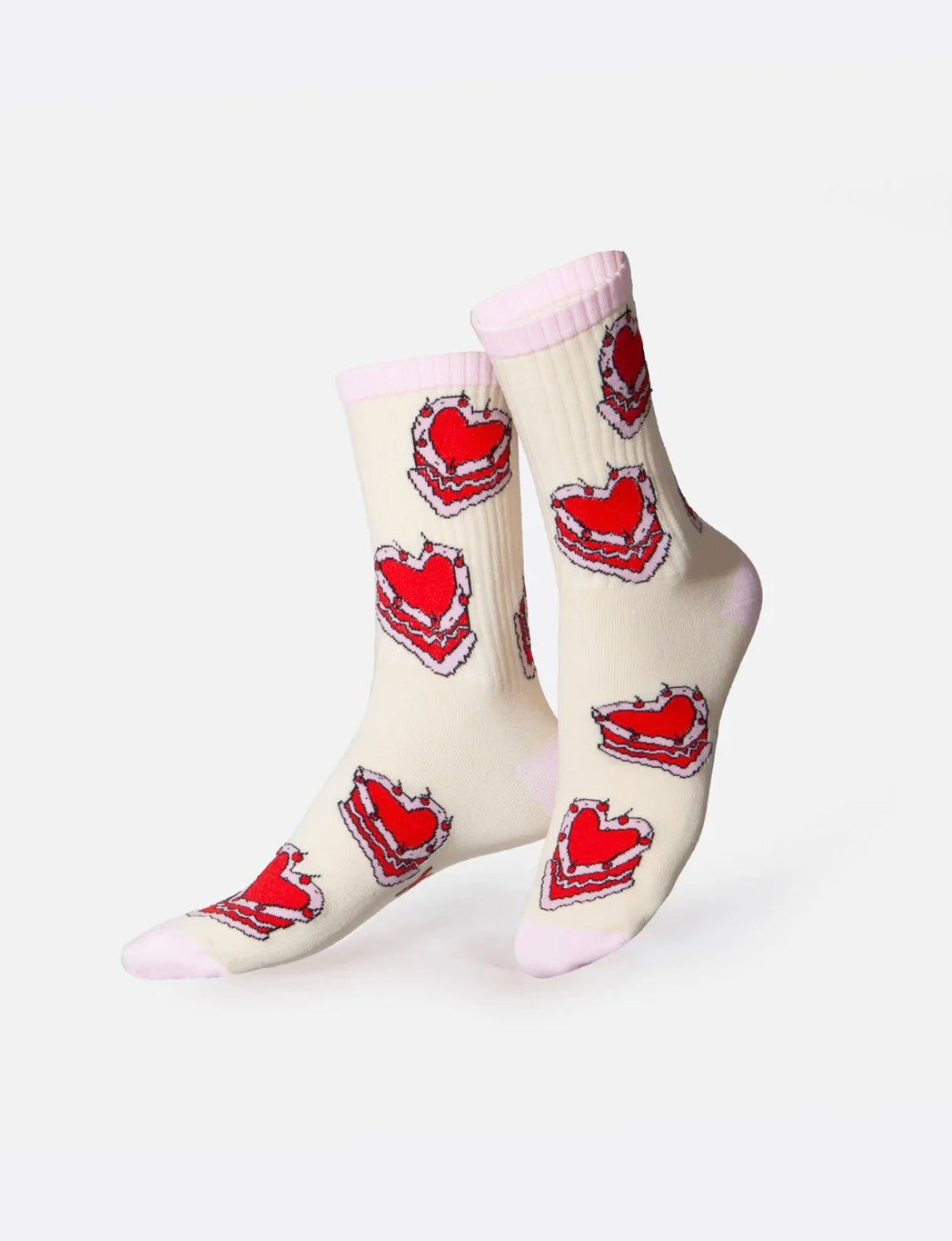 Eat My Socks- Adult Flat Sport Socks- Cake