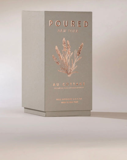 Poured- Au Cottage Reed Diffuser 3.4 fl OZ