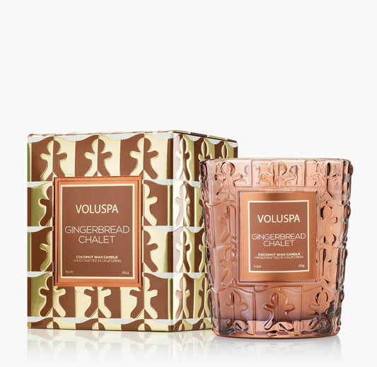 Voluspa- Gingerbread Chalet Candle 6.5oz