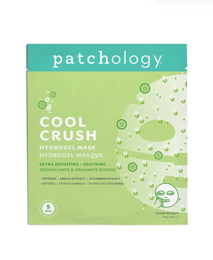 Patchology- Cool Crush Hydrogel Face Mask Single Pack