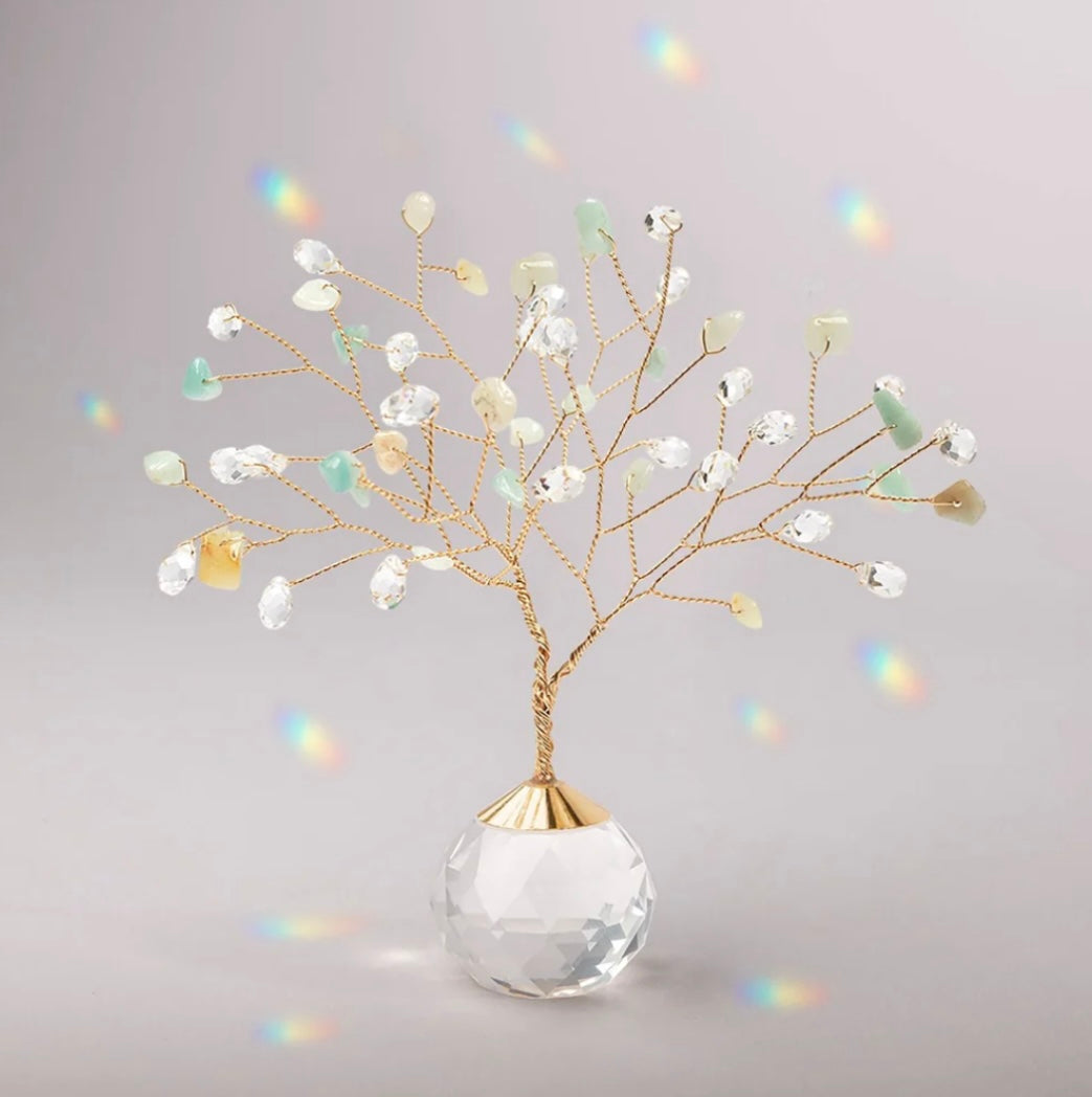 Scout- Suncatcher Tree of Life- Amazonite / Courage