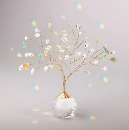 Scout- Suncatcher Tree of Life- Amazonite / Courage