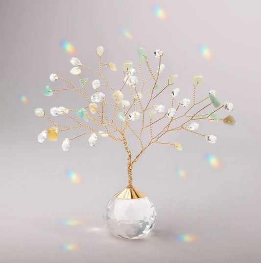 Scout- Suncatcher Tree of Life- Amazonite / Courage