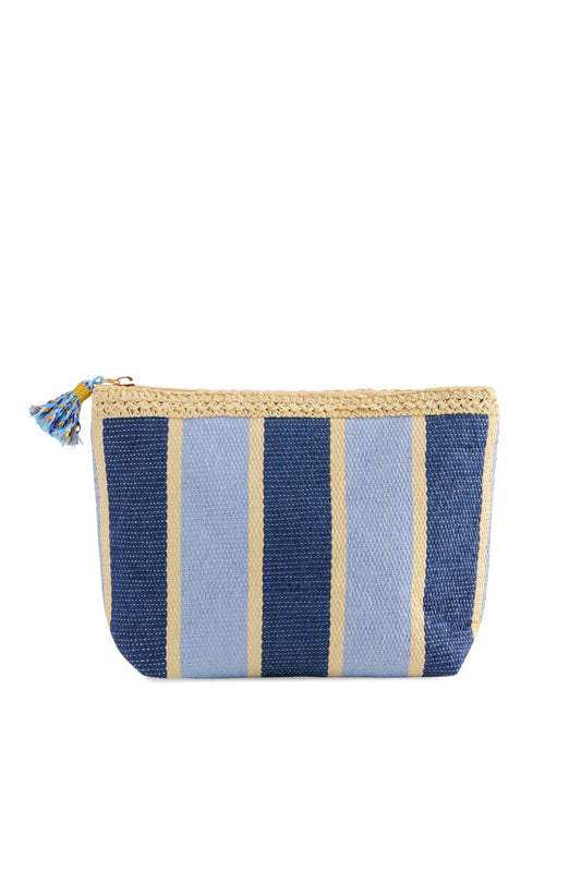 Shiraleah- Capri Zip Pouch Navy