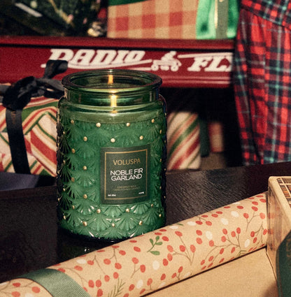Voluspa- Noble Fir Garland Large Jar