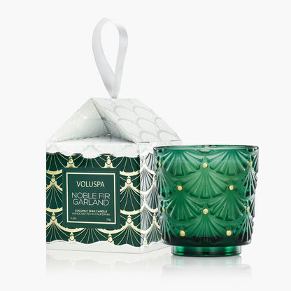 Voluspa- Noble Fir Garland Boxed Pedestal