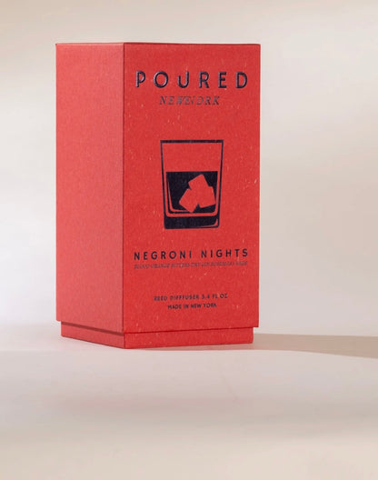 Poured- Negroni Nights Diffuser 3.4 fl OZ