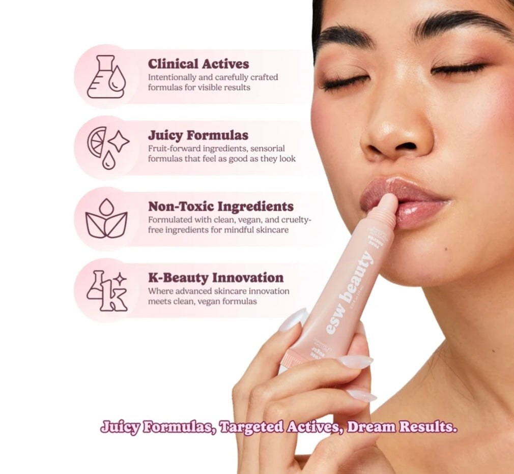 ESW Beauty - Rose Sugar Enhanced Protection Smoothie Lip Treatment