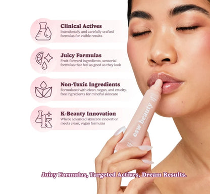ESW Beauty - Rose Sugar Enhanced Protection Smoothie Lip Treatment