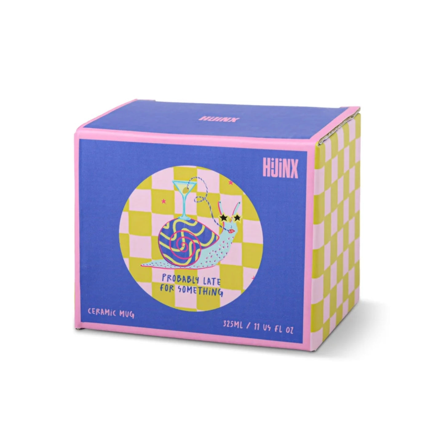 HiJiNX- Probably Late For Something Mug