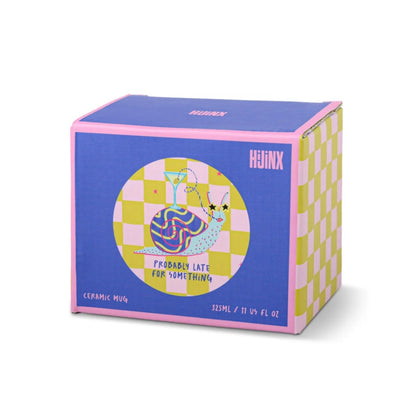 HiJiNX- Probably Late For Something Mug