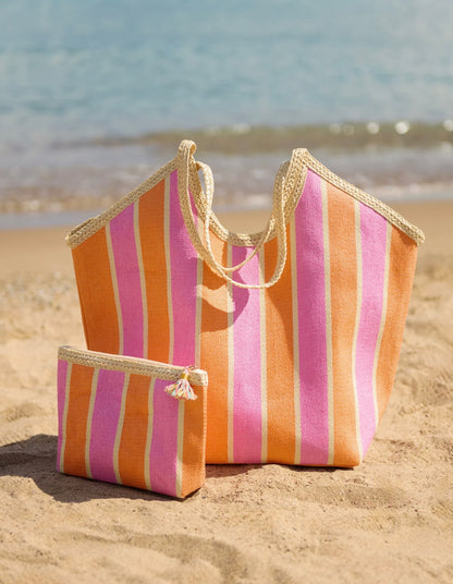 Shiraleah- Capri Tote Pink
