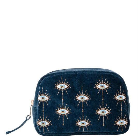 Elizabeth Scarlett- Mystical Evil Eye- Makeup Bag
