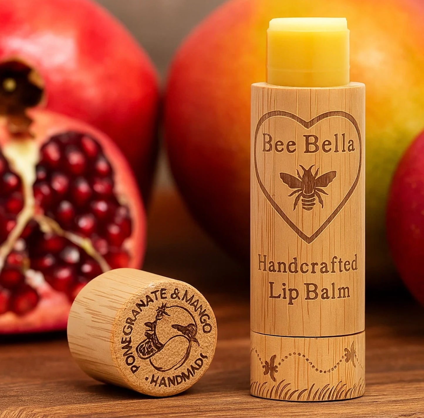 Bee Bella- Pomegranate Mango Lip Balm