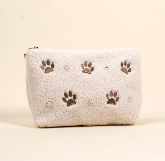 The Darling Effect- Teddy Pouch- Paws & Pearls