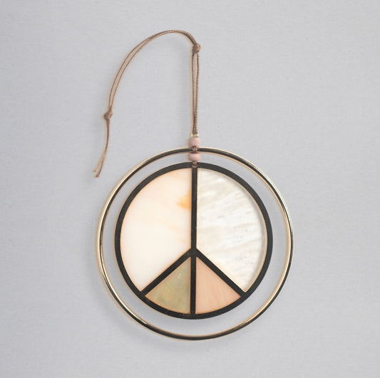 Scout- Stained Glass- Peace Sign