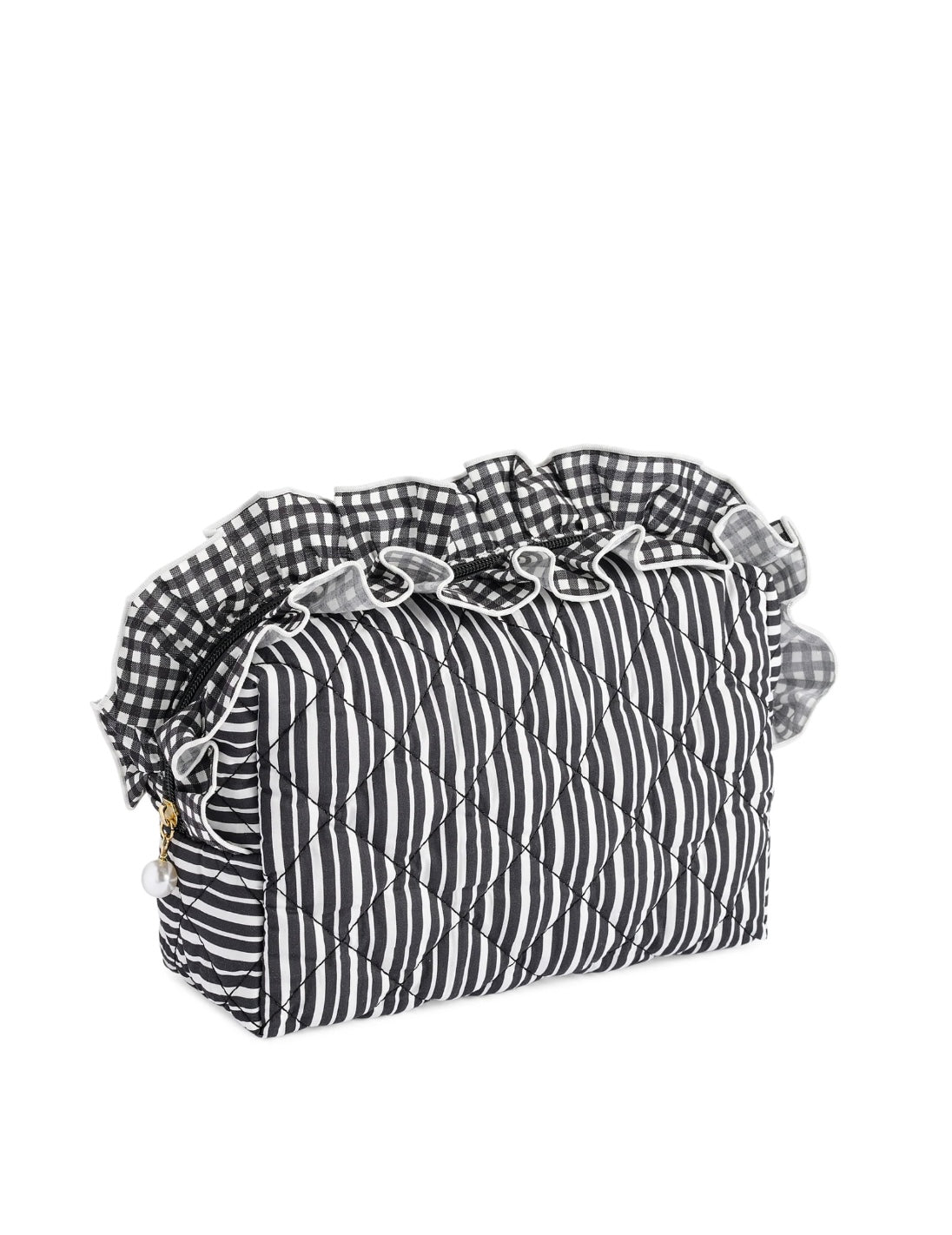 Shiraleah- Lucy Large Zip Pouch- Black