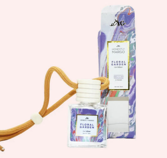 Honestly Margo- Floral Garden Car Diffuser