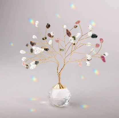 Scout- Suncatcher Tree of Life- Tourmaline / Healing