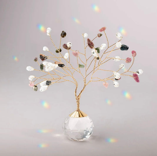 Scout- Suncatcher Tree of Life- Tourmaline / Healing