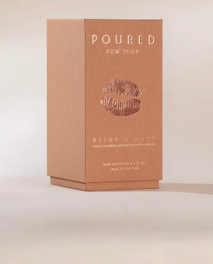 Poured- Primp & Pout Diffuser 3.4 fl OZ