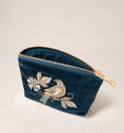 Elizabeth Scarlett- Botanical Birds Coin Purse