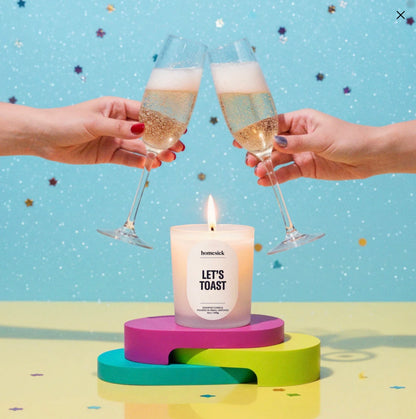 Homesick- Let’s Toast Candle 13oz