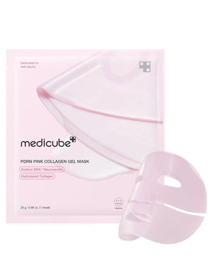 Glowiss - MEDICUBE PDRN Pink Collagen Mask Single Sheet Mask (1 Count)
