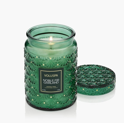 Voluspa- Noble Fir Garland Large Jar