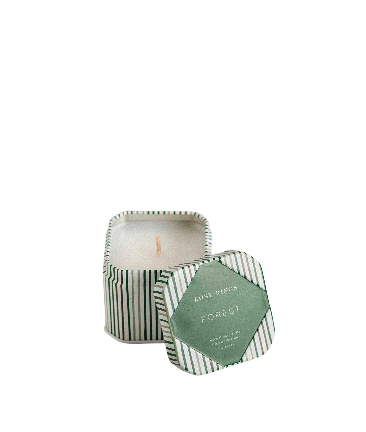 Rosy Rings- Forest Small Tin Candle