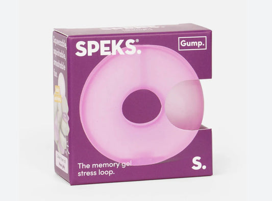 Speks- Memory Gel Stress Loop : Moon Jelly