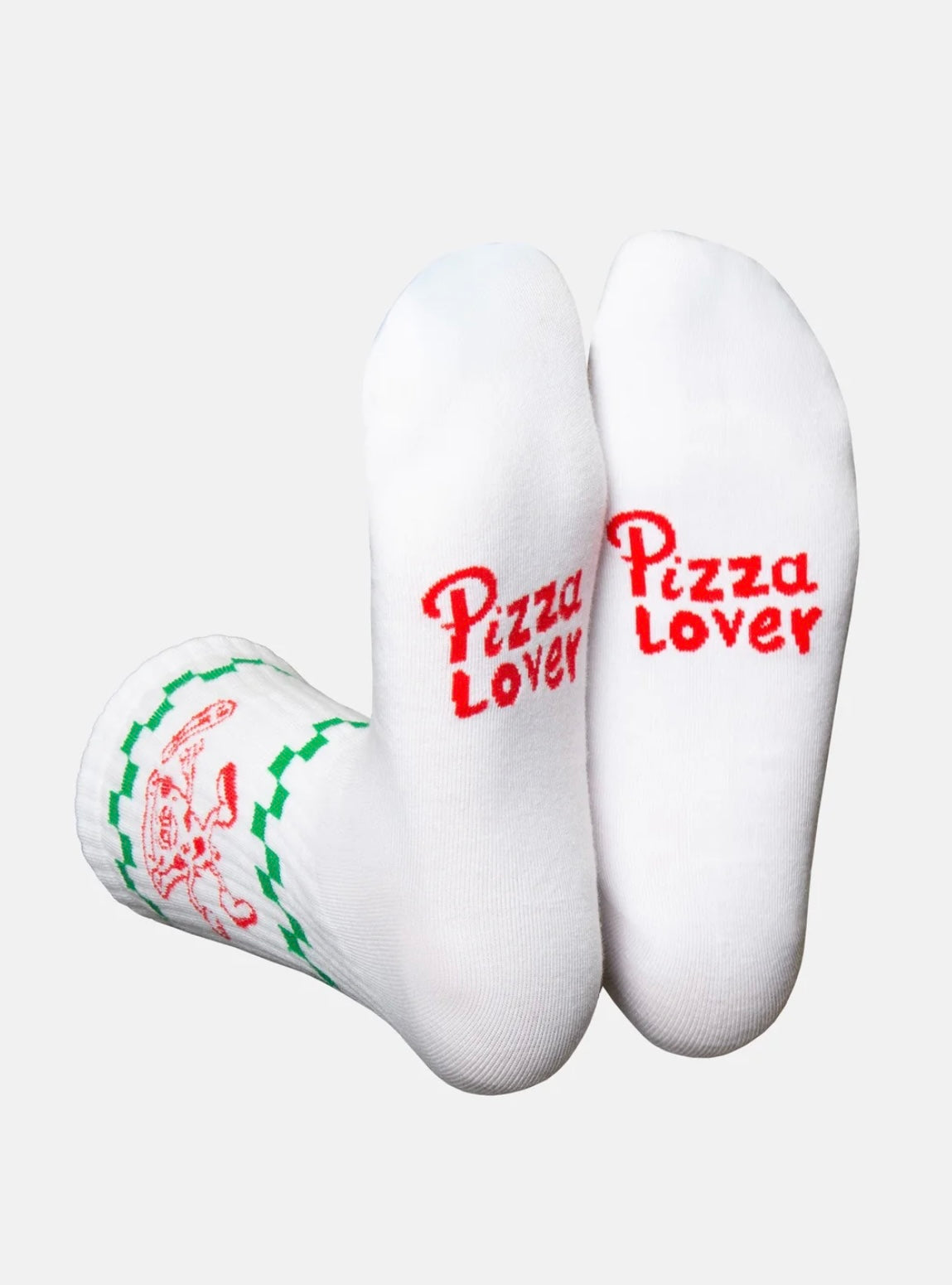 Eat My Socks- Adult Flat Sport Socks- Pizza Lover