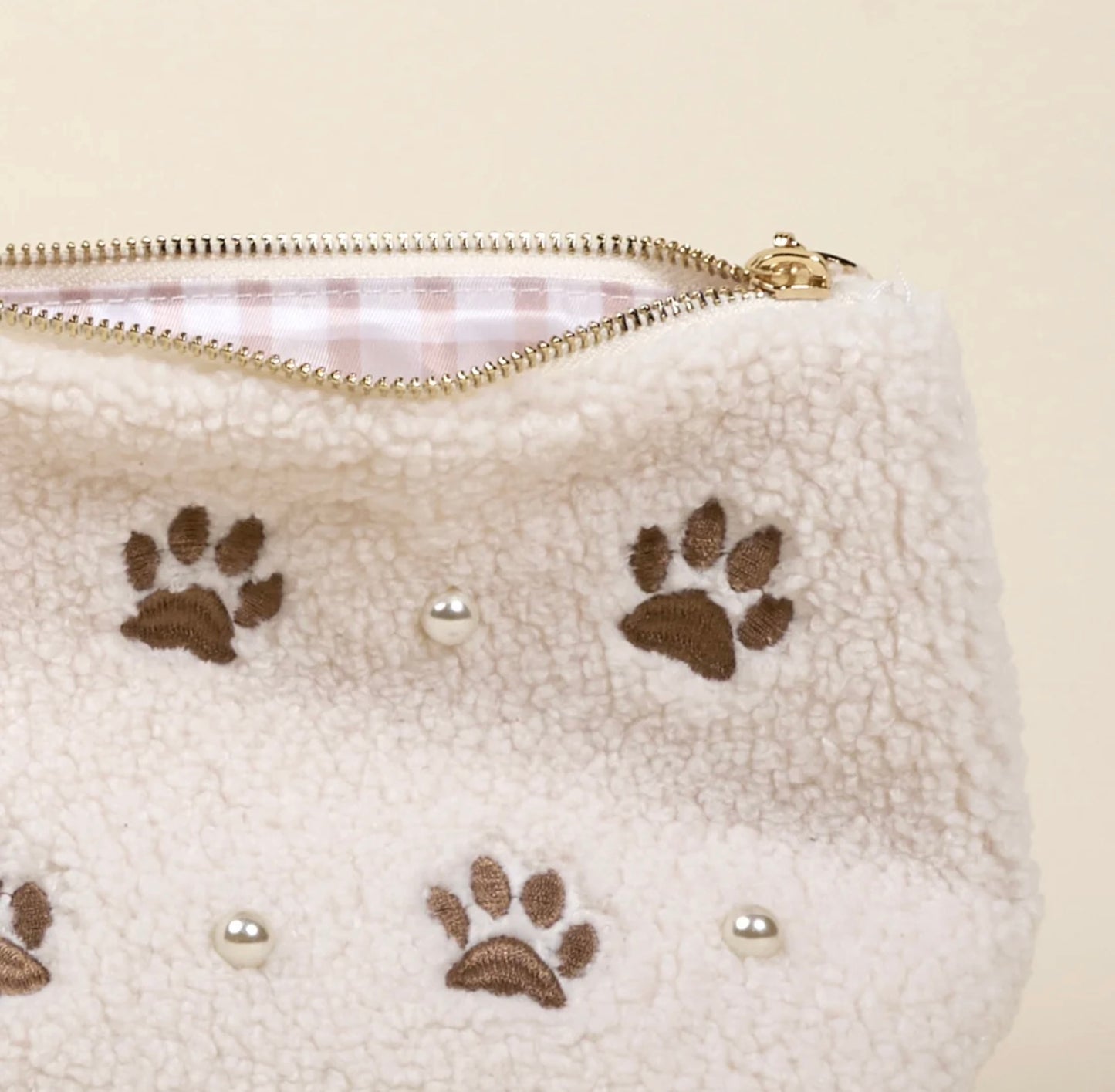 The Darling Effect- Teddy Pouch- Paws & Pearls