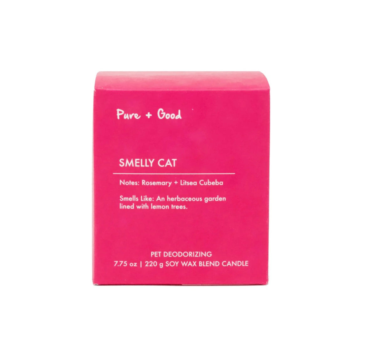 Pure + Good- Smelly Cat Pet Deodorizing Candle- 7.75oz