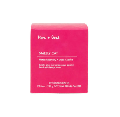 Pure + Good- Smelly Cat Pet Deodorizing Candle- 7.75oz