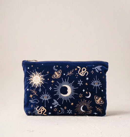Elizabeth Scarlett- Navy Boho Mysticism- Everyday Bag