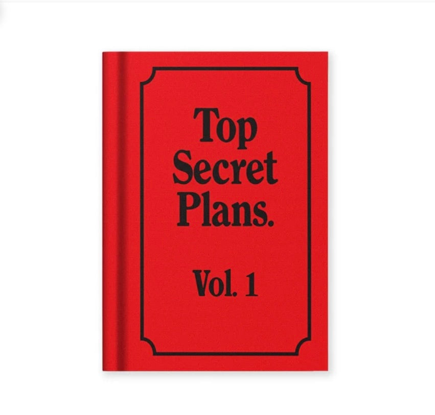Ohh Deer- Secret Plans Hardback Notebook
