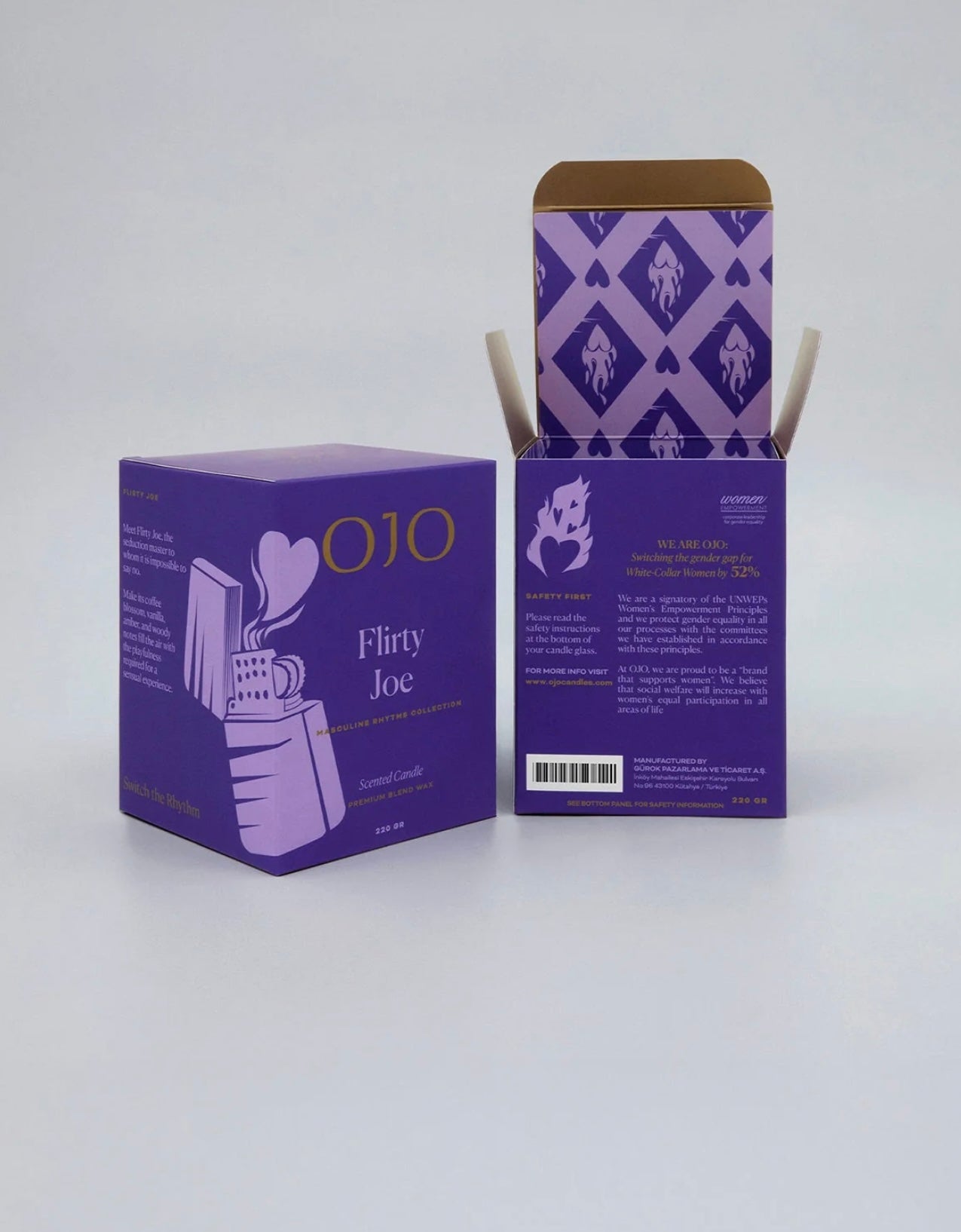 Ojo- Flirty Joe Candle 7.8oz