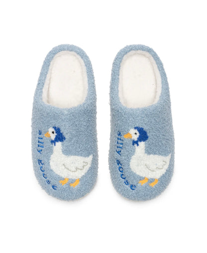 Living Royal- Silly Goose Slippers- M/L