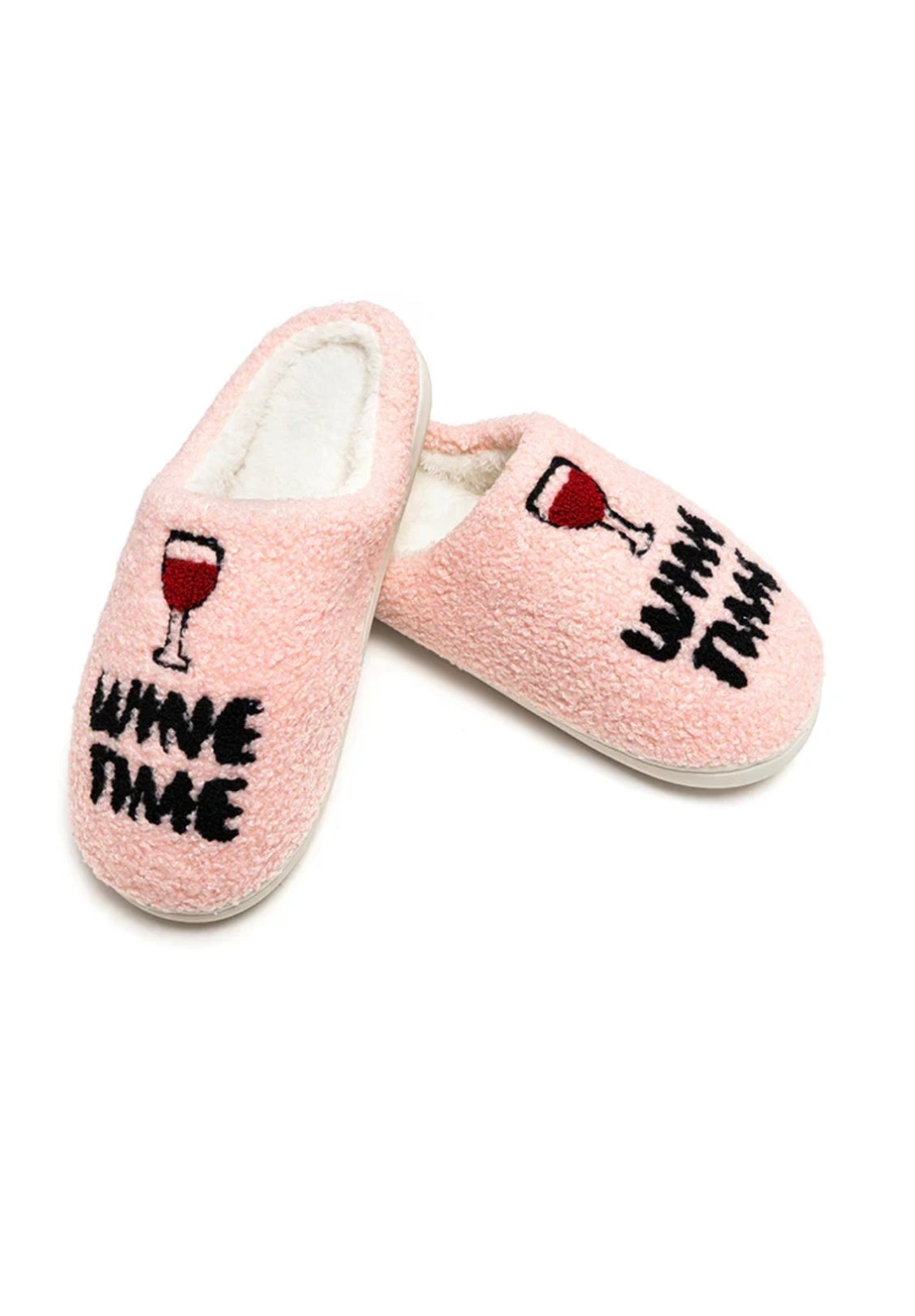 Living Royal- Wine Time Slippers- S/M
