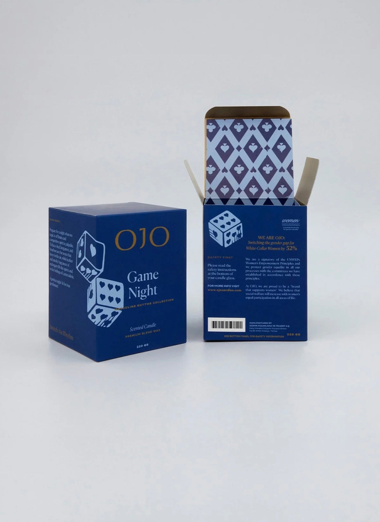 Ojo- Game Night Candle 7.8oz