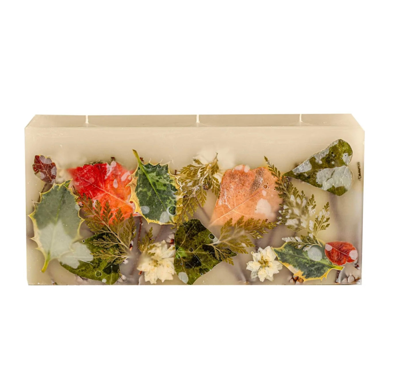 Rosy Rings- Brick Botanical Candle- Forest