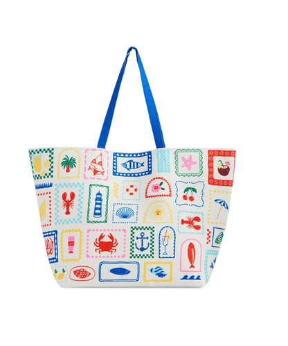 Shiraleah- Seaside Carryall Tote Multi