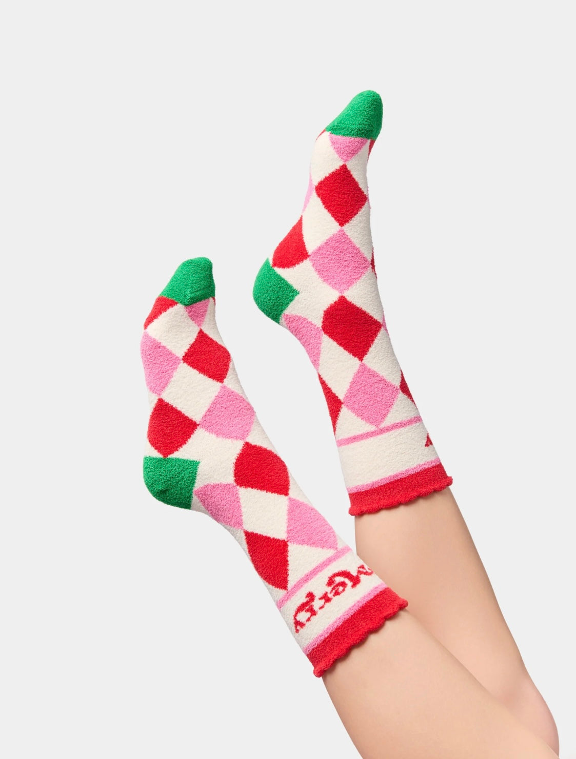 Shiraleah- Merry Argyle Socks- Multi