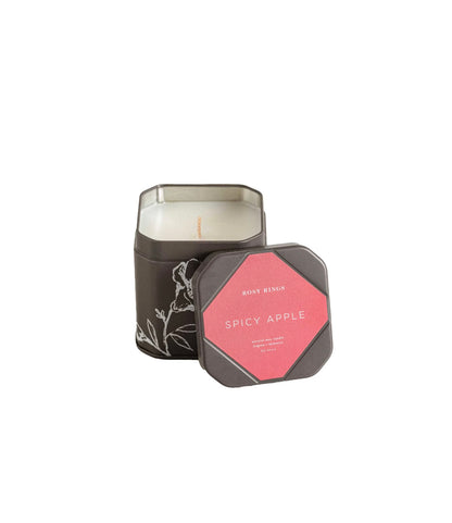 Rosy Rings- Spicy Apple Tin Candle