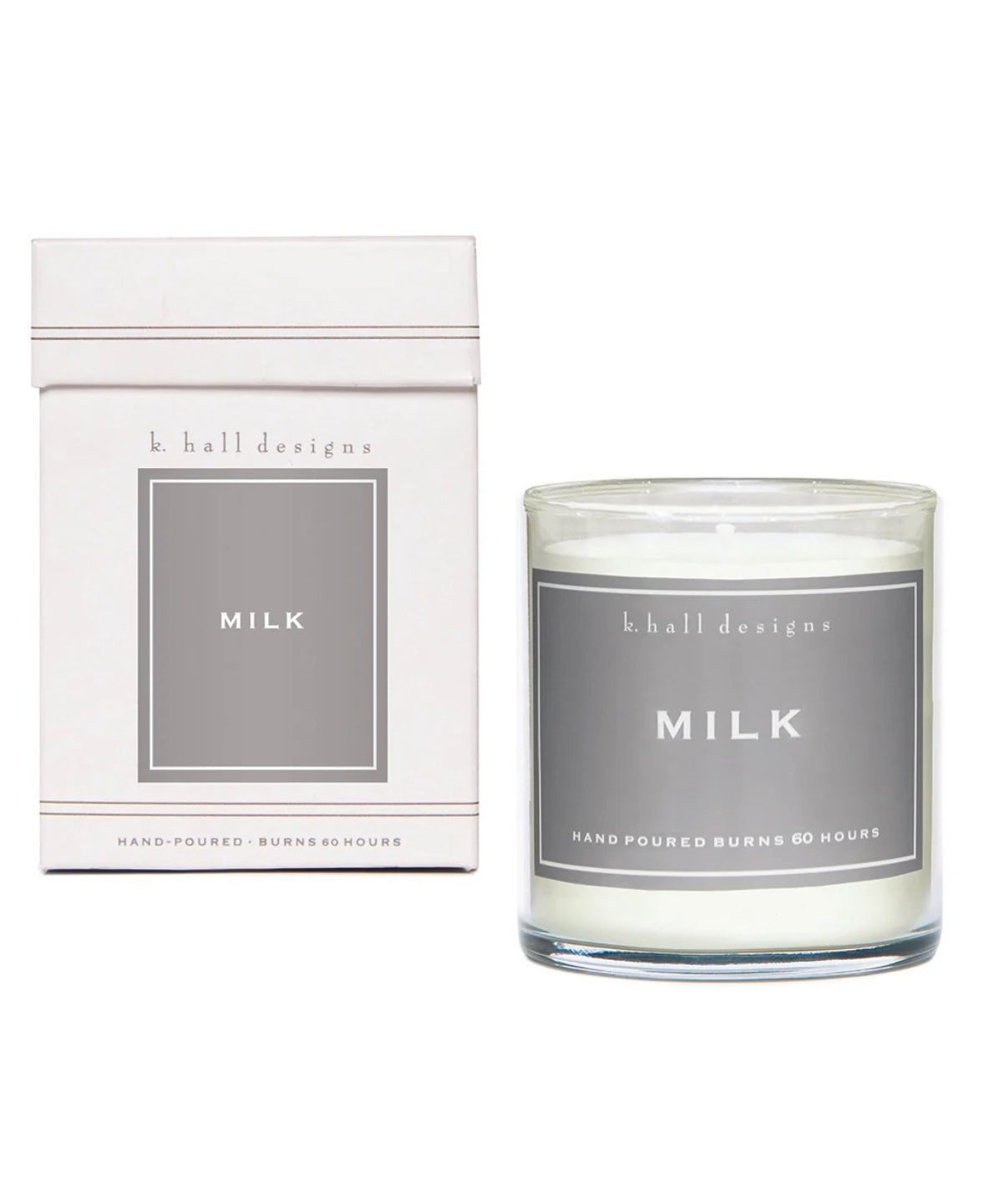K. Hall- Milk Candle 8oz