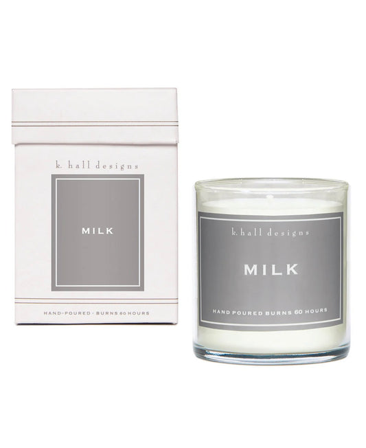 K. Hall- Milk Candle 8oz